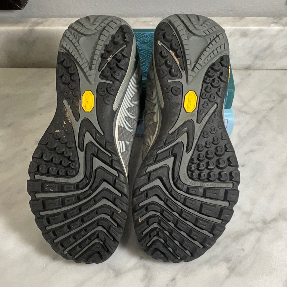 Grey Merrell Select Fresh Vibram Performance Hiking or Trail Sneakers Size 8.5 - Picture 8 of 9